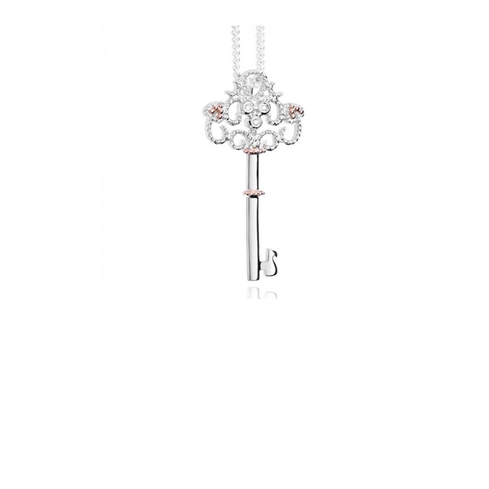 Clogau Kensington Key Pendant